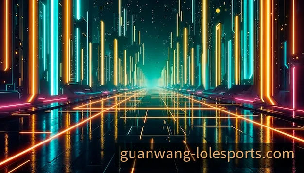 电竞赛事舞台与数据观测背景